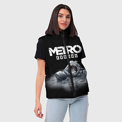 Женский жилет METRO EXODUS, цвет: 3D-черный — фото 2