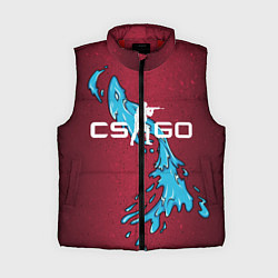 Женский жилет Дух воды, цвет: 3D-красный