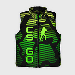Женский жилет CS GO Oko, цвет: 3D-черный