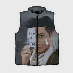 Женский жилет BTS, цвет: 3D-черный