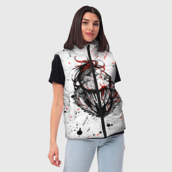 Женский жилет УБИЙЦА ГОБЛИНОВ, цвет: 3D-черный — фото 2