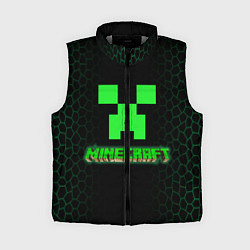 Женский жилет Minecraft, цвет: 3D-светло-серый