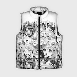 Женский жилет AHEGAO, цвет: 3D-черный