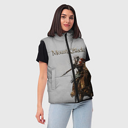 Женский жилет Mount and Blade, цвет: 3D-черный — фото 2