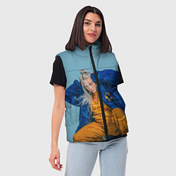 Женский жилет Billie Eilish, цвет: 3D-красный — фото 2