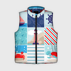 Женский жилет Моряк