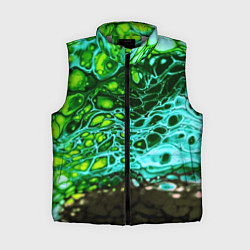 Женский жилет Кислотные разводы краски