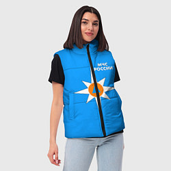 Женский жилет МЧС России, цвет: 3D-черный — фото 2