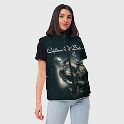 Женский жилет Children of Bodom 4, цвет: 3D-черный — фото 2