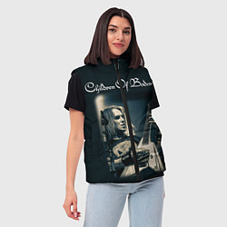 Женский жилет Children of Bodom 20, цвет: 3D-светло-серый — фото 2