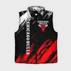 Женский жилет CHICAGO BULLS, цвет: 3D-красный