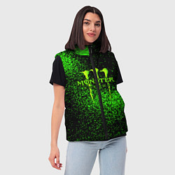 Женский жилет MONSTER ENERGY, цвет: 3D-черный — фото 2