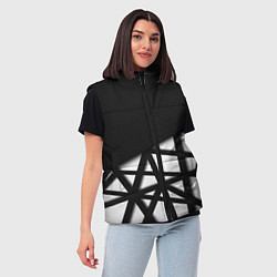 Женский жилет BLACK GEOMETRY, цвет: 3D-черный — фото 2