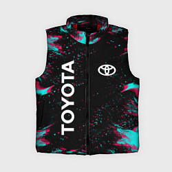 Женский жилет TOYOTA, цвет: 3D-красный
