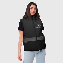 Женский жилет LEXUS, цвет: 3D-красный — фото 2