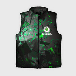 Женский жилет SKODA, цвет: 3D-черный