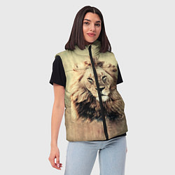 Женский жилет Lion King, цвет: 3D-черный — фото 2