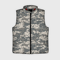 Женский жилет Цифровой камуфляж, цвет: 3D-красный