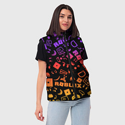 Женский жилет Roblox, цвет: 3D-черный — фото 2