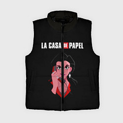 Женский жилет БУМАЖНЫЙ ДОМ, цвет: 3D-черный