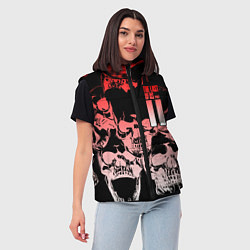 Женский жилет The Last of Us 2, цвет: 3D-красный — фото 2