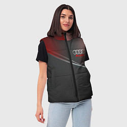 Женский жилет AUDI, цвет: 3D-черный — фото 2