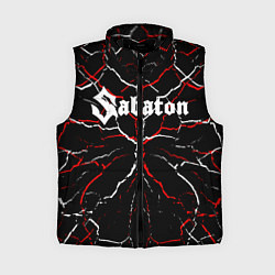 Женский жилет Sabaton, цвет: 3D-черный