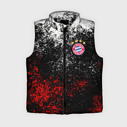 Женский жилет BAYERN MUNCHEN, цвет: 3D-черный