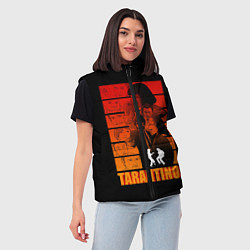 Женский жилет Криминальное чтиво, цвет: 3D-черный — фото 2