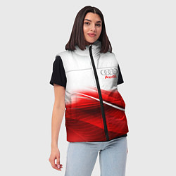 Женский жилет AUDI, цвет: 3D-светло-серый — фото 2