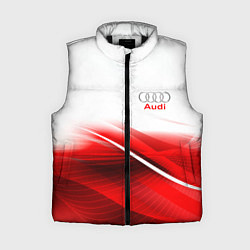 Женский жилет AUDI, цвет: 3D-черный
