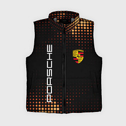 Женский жилет PORSCHE, цвет: 3D-светло-серый