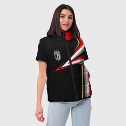 Женский жилет Ювентус Униформа, цвет: 3D-красный — фото 2