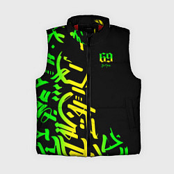 Женский жилет 6ix9ine Tekashi, цвет: 3D-красный