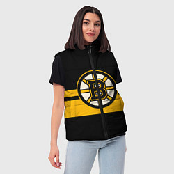 Женский жилет BOSTON BRUINS NHL, цвет: 3D-красный — фото 2