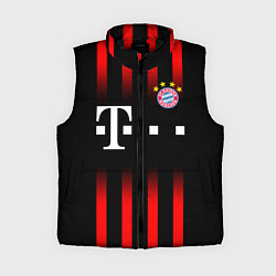 Женский жилет FC Bayern Munchen, цвет: 3D-черный