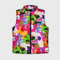 Женский жилет Fall Guys, цвет: 3D-черный