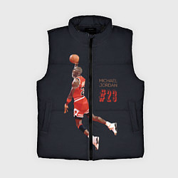 Женский жилет MICHAEL JORDAN, цвет: 3D-черный