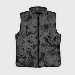 Женский жилет Черная дымка, цвет: 3D-светло-серый