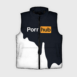 Женский жилет Pornhub, цвет: 3D-черный