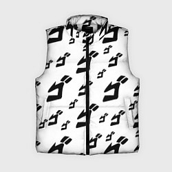 Женский жилет JoJo Bizarre Adventure, цвет: 3D-черный