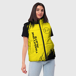 Женский жилет TWENTY ONE PILOTS 21 PILOTS, цвет: 3D-светло-серый — фото 2