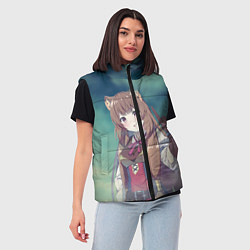 Женский жилет Рафталия, цвет: 3D-красный — фото 2