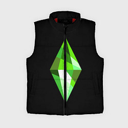 Женский жилет The Sims Plumbob, цвет: 3D-красный