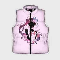 Женский жилет Космическая Сейлор Мун, цвет: 3D-черный