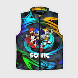 Женский жилет SONIC TRIO, цвет: 3D-черный