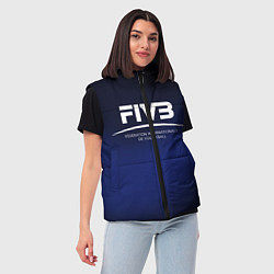 Женский жилет FIVB Volleyball, цвет: 3D-черный — фото 2