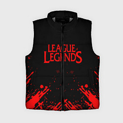 Женский жилет League of legends, цвет: 3D-светло-серый