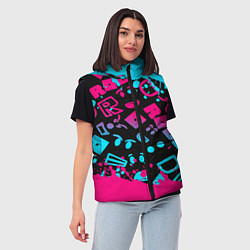 Женский жилет Roblox, цвет: 3D-черный — фото 2