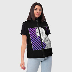 Женский жилет Re:Zero, цвет: 3D-красный — фото 2